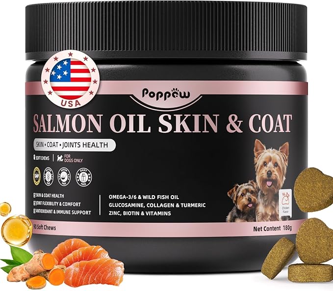 Salmon Oil for Dogs (Chicken 90Ct)