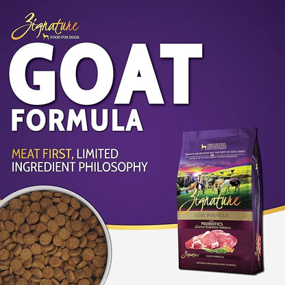 Zignature Goat Limited Ingredient Formula Dry Dog Food 4lb