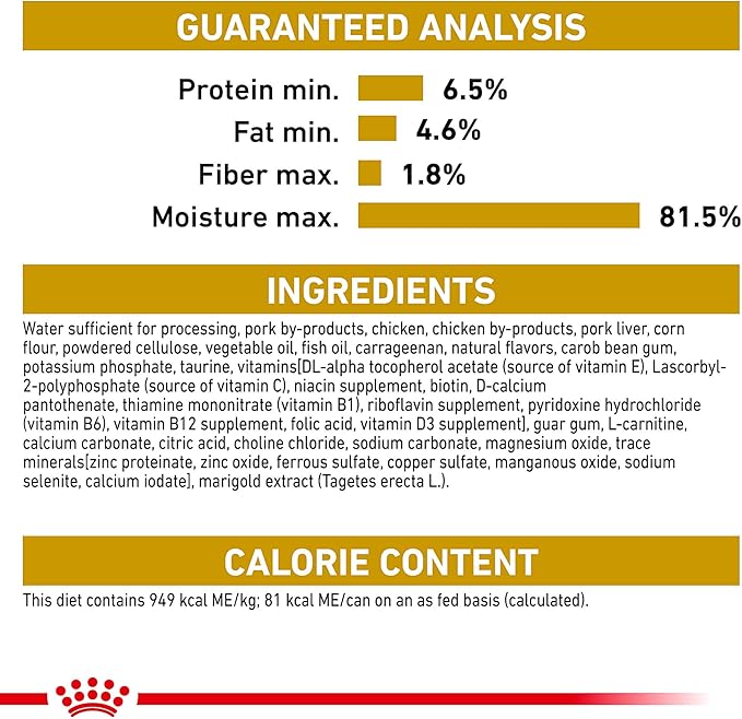 Royal Canin Breed Health Nutrition Shih Tzu Adult Loaf in Sauce Dog Food, 3 oz (Pack of 6)
