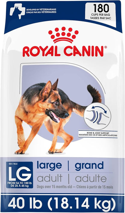 Royal Canin Size Health Nutrition Large Adult Dry Dog Food, 40 lb Bag