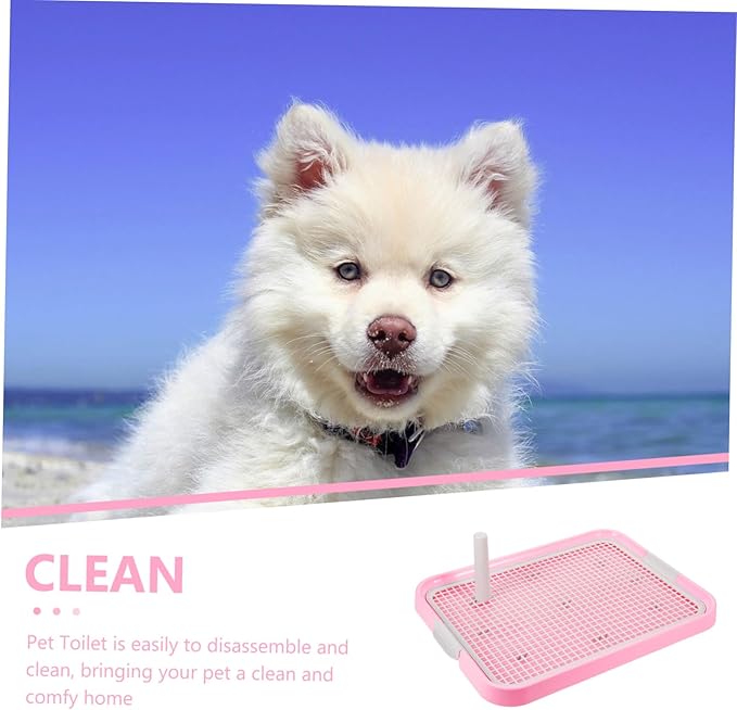 LIOOBO Pet Accessory Indoor Dog Pee Station Puppy Training Toilet Mesh Tray for Small Dogs