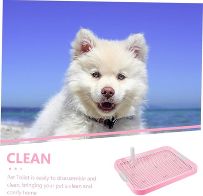 LIOOBO Pet Accessory Indoor Dog Pee Station Puppy Training Toilet Mesh Tray for Small Dogs
