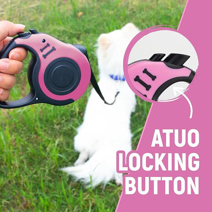 Retractable Dog Leash Automatic Telescopic Tractor Dog Tape, Pet Tape 10/16 FT Durable and Convenient, with Non-Slip Handle, Suitable for Small and Medium-Sized Dogs