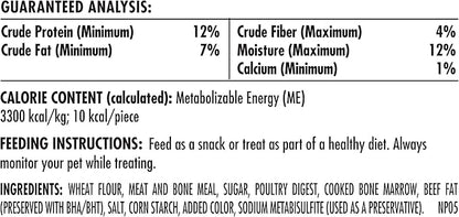 Milk-Bone MaroSnacks Dog Treats, 38 Ounce Refill Packs (Pack of 2) with Real Bone Marrow and Calcium