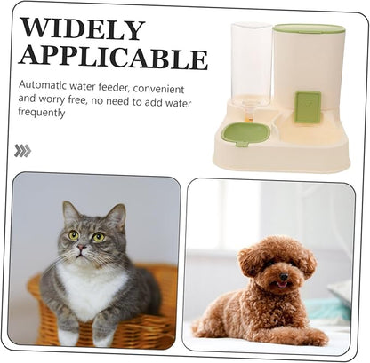 SUPVOX Dog Water Dispenser Pet Water Bowl Cat Bowls Cage Cat Feeder Automatic Pet Feeder