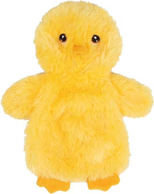 Best Pet Supplies Interactive Squeaky Dog Chew Toy, Ideal Dog Toys for Chewers, Small, Medium & Large Dogs, and Fetch Lovers - Crinkle Chicken (Yellow), Large