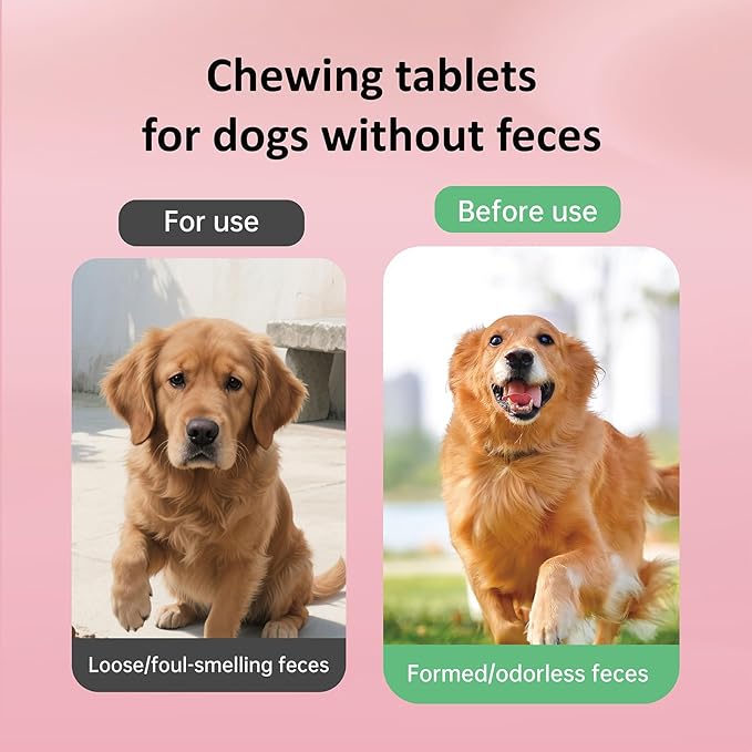 No Poo Chews for Dogs - 120 Ct Chicken Flavor - Coprophagia & Stool Eating Deterrent with Probiotics, Digestive Enzymes & Breath Aid - Stop Dog Poop Eating - Gut Health (Chicken)