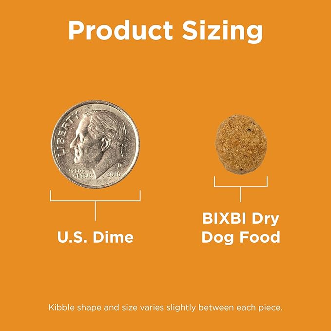 BIXBI Rawbble Freeze-Dried Raw Coated Dog Food, Chicken – Fresh Meat, No Meat Meals, Grain-Free – USA Made, 24 lbs