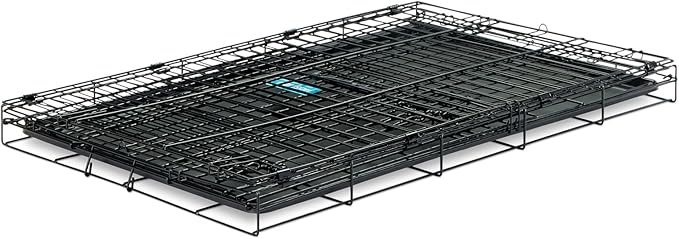 Carlson Pet Products Single Door Metal Dog Crate, Intermediate 36" Dog Crate for Medium to Large Dogs, Foldable Collapsible Dog Kennel with Removable Tray, Portable Wire Dog Cage for Training & Travel