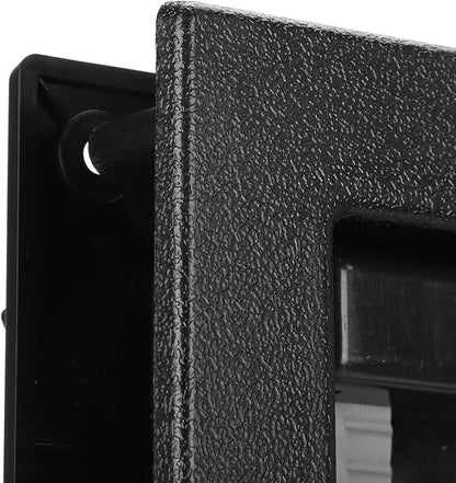 Dioche Pet Door for Large Dogs WallMounted Dog Door with BuiltIn Magnet Removable Installation Pet Accessory for Easy Indoor Outdoor Access (Black)