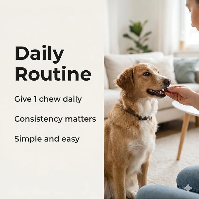 Dog Probiotic Chews for Digestive Support – 2 Billion CFU – Bacillus Coagulans & Subtilis – Supports Gut Health & Stool Quality – for Sensitive Stomachs – Salmon Flavor – 60 Soft Chews