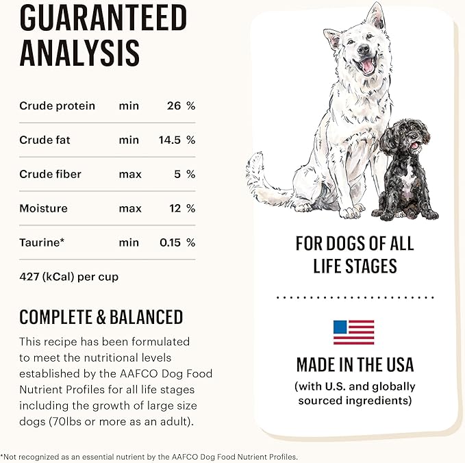 The Honest Kitchen Whole Food Clusters Grain Free Turkey Dry Dog Food, 1 lb Trial Pouch (Pack of 2)
