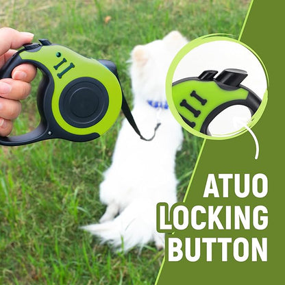 Retractable Dog Leash Automatic Telescopic Tractor Dog Tape, Pet Tape 10/16 FT Durable and Convenient, with Non-Slip Handle, Suitable for Small and Medium-Sized Dogs