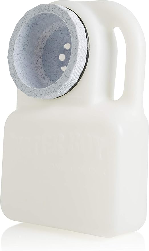 Lixit® Water Boy Portable Travel Dog Bowl - 3 Quart Spill Free Self Filling Pet Water Bowl - Made in USA (White, 2 Pack)