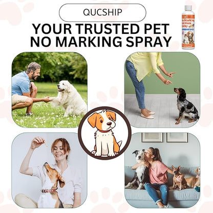 8oz Best Pee Spray for Dogs Indoor & Outdoor – Stop Dog Urinating in House with No More Peeing in House – Dog Stay Away Spray for Furniture, Carpet, Grass – Safe Don't Pee Here Dogs Marking Wrong