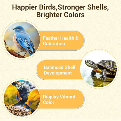 Dried Mealworms, High-Protein Bulk Mealworms 22Lbs, 100% Non-GMO Mealworm Treats for Birds, Chickens, Turtles, Fish, Hamsters and Hedgehogs All Natural Animal Feed