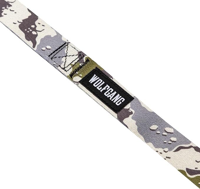 Wolfgang Heavy Duty Dog Leash, Pull-Tested for Walking & Training, Hideout Print, Large