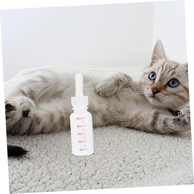 Didiseaon Multi-use Kitten Nursing Bottle Lightweight Portable Plastic Feeder Small Milk Bottle