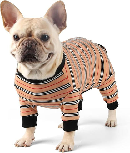 Dog Onesie for After Surgery Recovery Suit Pet Surgical Suit for Female Male Cone E-Collar Alternatives After Spay Abdominal Wounds Protector Dog Anti-Licking Onesie for Small Medium Dogs