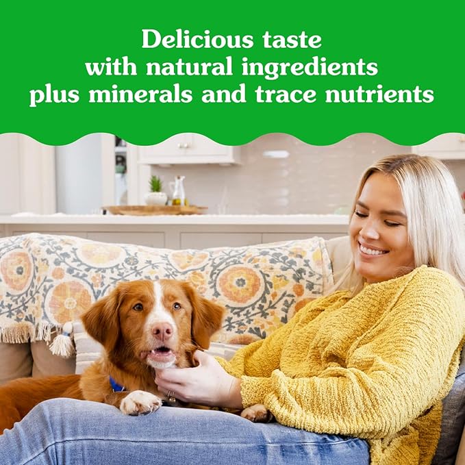 Greenies Pill Pockets for Dogs Large Size, Dog Treat Pouch for Capsule Medication, Hickory Smoke Flavor, (6) 7.9 oz. Pouches