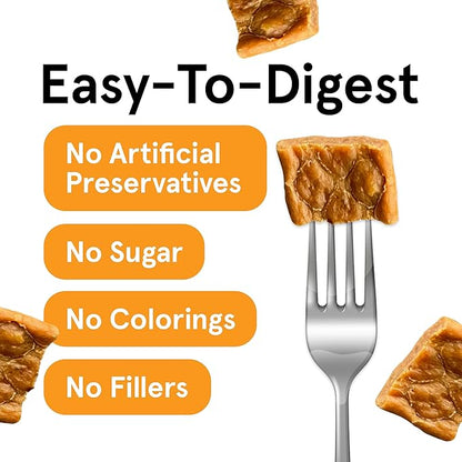 Real Meat Dog Treats - Three 12oz Bag of Bite-Sized Air-Dried Venison & Chicken Jerky for Dogs - Grain-Free Jerky Treats with 95% Free-Range Venison & Chicken - All-Natural Treats