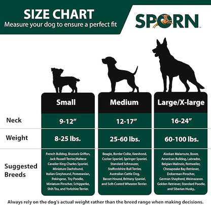 Sporn No Pull Dog Harness, Durable Nylon Mesh Harness for Large Dogs, No Choke Design, Padded Restraint Sleeves, Adjustable Fit, Easy On/Off, Large/XL for Extra Large Breeds, Black