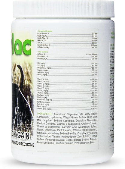 Balance Puppylac Milk Replacement for Puppies and Dogs - Supplement Powder for Newborn and Weaning Dogs - Supports Hleathy Weight Gain - Gentle on Stomach - AAFCO Growth Formula - Made in USA - 12oz