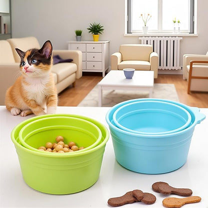 Jowxsx 2 Pcs Multicolored Pet Food Can Cover Silicone Can Lids for Dog and Cat Food Universal Size Feeding and Watering Supplies