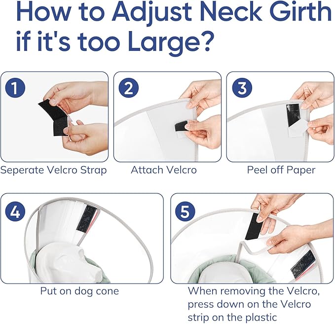 Supet Upgraded Dog Cone with Soft Liner, 20% Lighter Plastic Elizabeth Collar After Surgery to Stop Licking, for Spay Neuter Skin Problems Recovery, for Small Medium Active Large Dogs(Green,XS)