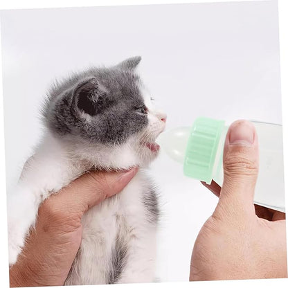 Milisten PET Nursing Bottle Kit for Kittens and Puppies Sturdy Squeeze Feeding Bottle Set for Small Pets for Nursing Milk and Water