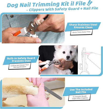 Pet Steam Brush for Dog & Cat – 3-in-1 Spray Hair Removal Comb for Shedding & Grooming, Softens Fur & Reduces Static – Water Brush for Long & Short Coats, Bath-Hating Pets, Includes Waterless Shampoo
