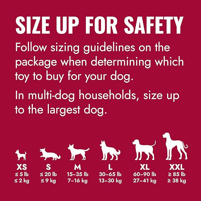 KONG Classic Stuffable Dog Toy - Fetch & Chew Toy for Dogs - Treat-Filling Capabilities & Erratic Bounce for Extended Play Time - Durable Natural Rubber Material - for Small Dogs