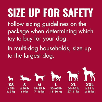 KONG Classic Stuffable Dog Toy - Fetch & Chew Toy for Dogs - Treat-Filling Capabilities & Erratic Bounce for Extended Play Time - Durable Natural Rubber Material - for Medium Dogs