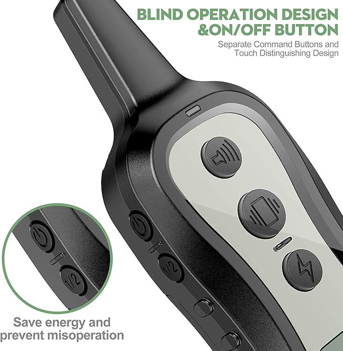 PATPET Dog Shock Collar for 2 Dogs - Dog Training Collar with Remote