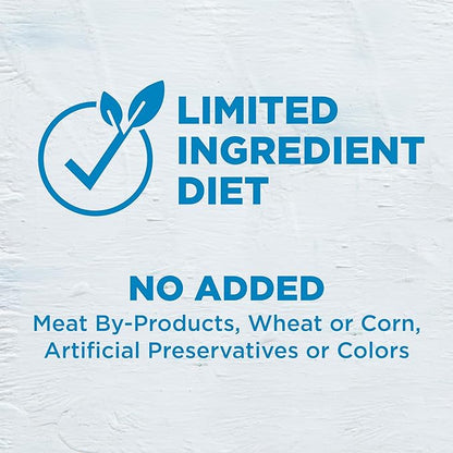 Wellness Simple Limited Ingredient Diet Adult Dry Dog Food, Wholesome Grain Kibble, Sensitive Stomach, Skin & Coat Support, Natural, Chicken Free, Lamb and Oatmeal Recipe, 40 lb Bag