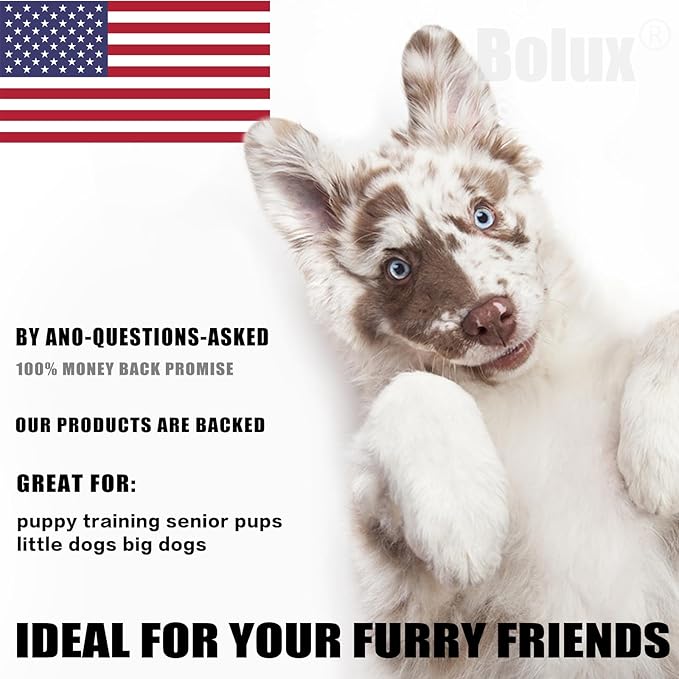 Bolux Dog and Puppy Training Pads， Disposable Dog Pee Pads (150, 13"*18" (33*45cm))