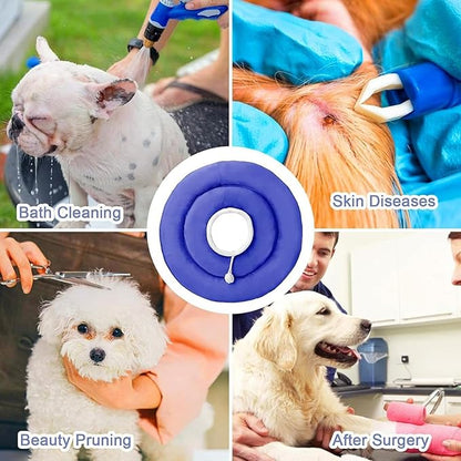 Soft Dog Cone Recovery Collars & Cones After Surgery for Small,Medium Dogs,Dog Cone Collar with Unobstructed View,Protect Pets from Licking Wounds,Soft and Comfortable, Reduce Anxiety(XL)