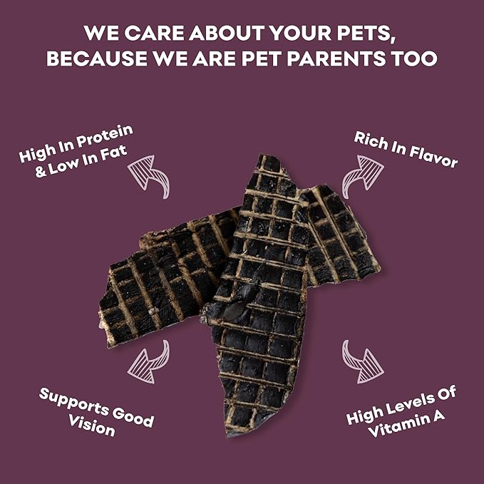 Skona PetFood Premium Chewy Dehydrated Beef Liver Jerky for Dogs & Cats, 1 lb of Beef Liver Dehydrated to 4 oz, Single-Ingredient High Protein Training Treats, Supports Digestion & Liver Health, USA