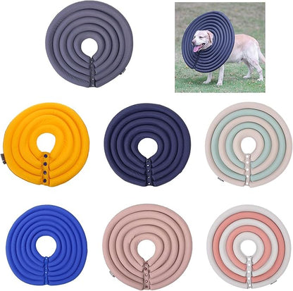 Recovery Cone for Pet Kitten Small to Large Dogs Recovery Collar Cone Neck Collar with Sticker