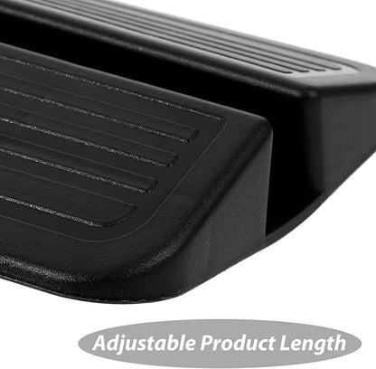 3pcs Indoor Dog Threshold Ramp Non-Slip Door Sill Ramps for Small to Large Dogs Safety Gate Accessory Black