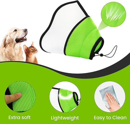 Avaner Dog Cones Recovery Collars: Dog Soft Protective After Surgery Collars for Small Medium Dogs