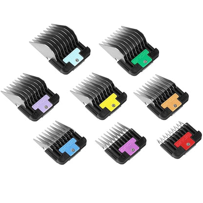 Andis - set of combs lifted stainless steel parts 8