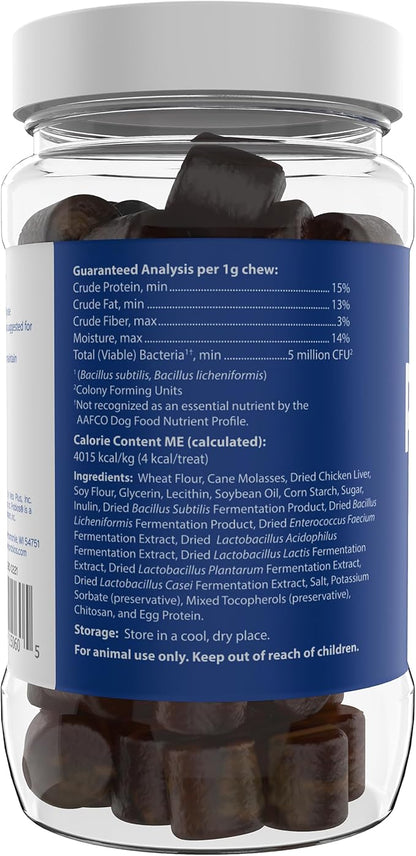 Probios for Dogs Soft Chews, Probiotics for Dogs, Daily Supplement for Gut Health, Digestion & Immune Support, Small Breeds, 4.23oz