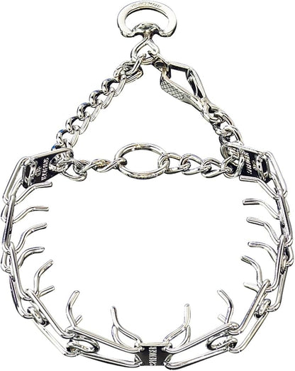 Herm Sprenger Pet Supply Imports Stainless Steel Training Collar with Quick Release Snap for Dogs, Small, 2.25mm, Fits Necks up to 14"