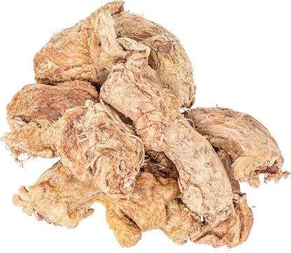 hotspot pets Freeze Dried Chicken Neck Treats for Cats & Dogs - Made in USA, 1lb Big Bag, Single Ingredient All Natural Grain-Free, Crunchy, Perfect for Training, Topper or Snack