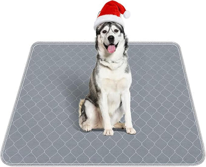Conkote 2 Pack Washable Dog Pads 30" x 32", Reusable Pee Pads Waterproof Pet Puppy Playpen Pads Dog Mats with Non-Slip Bottom for Pet Training, Incontinence, Whelping, Playpen, Potty