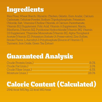 Pedigree Dentastix Dental Chews for Dogs, Small and Toy Breed Dog Treats, Original with Real Chicken, 1.63 lb. Bag (108 Treats Total)