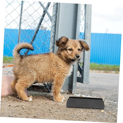 Support Feet for Gate Ramp Reinforcement Accessories for Pet Gates Easy Installation Durable Lightweight Versatile Design for Stairs Doorways Black