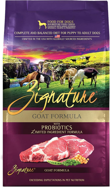 Zignature Goat Limited Ingredient Formula Dry Dog Food 25lb