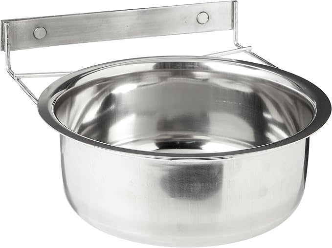 CLASSIC Pet Products Steel Bolt Clamp Coop Cup, 1900 ml